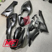 Monster Fairings Full Kit Kawasaki ZX-6R 05-06 Matte Black + Windshield + Gas Tank Cover
