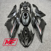 Monster Fairings Full Kit Kawasaki ZX-6R 13-18 Matte Black + Windshield + Gas Tank Cover