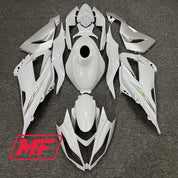 Monster Fairings Full Kit Kawasaki ZX-6R 13-18 Pearl White + Windshield + Gas Tank Cover