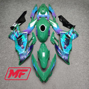 Monster Fairings Full Kit Kawasaki EX400 18-23 Anime + Windshield + Gas Tank Cover