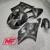 Monster Fairings Full Kit Suzuki GSXR1000 03-04 Carbon Fiber Style + Windshield + Gas Tank Cover
