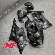 Monster Fairings Full Kit Suzuki GSXR1000 03-04 Forged Carbon Fiber Style + Windshield + Gas Tank Cover