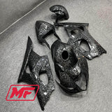 Monster Fairings Full Kit Suzuki GSXR1000 03-04 Forged Carbon Fiber Style + Windshield + Gas Tank Cover