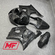 Monster Fairings Full Kit Suzuki GSXR1000 03-04 Forged Carbon Fiber Style + Windshield + Gas Tank Cover
