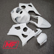 Monster Fairings Full Kit Suzuki GSXR1000 03-04 Gloss White + Windshield + Gas Tank Cover
