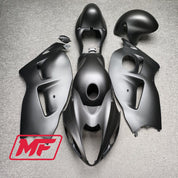Monster Fairings Full Kit Suzuki GSXR1000 05-06 Matte Black + Windshield + Gas Tank Cover