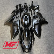 Monster Fairings Full Kit Suzuki GSXR1000 09-16 Matte Black + Windshield + Gas Tank Cover
