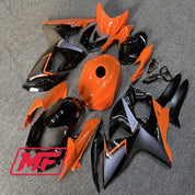 Monster Fairings Full Kit Suzuki GSXR1000 09-16 Gloss Orange and Black + Windshield + Gas Tank Cover