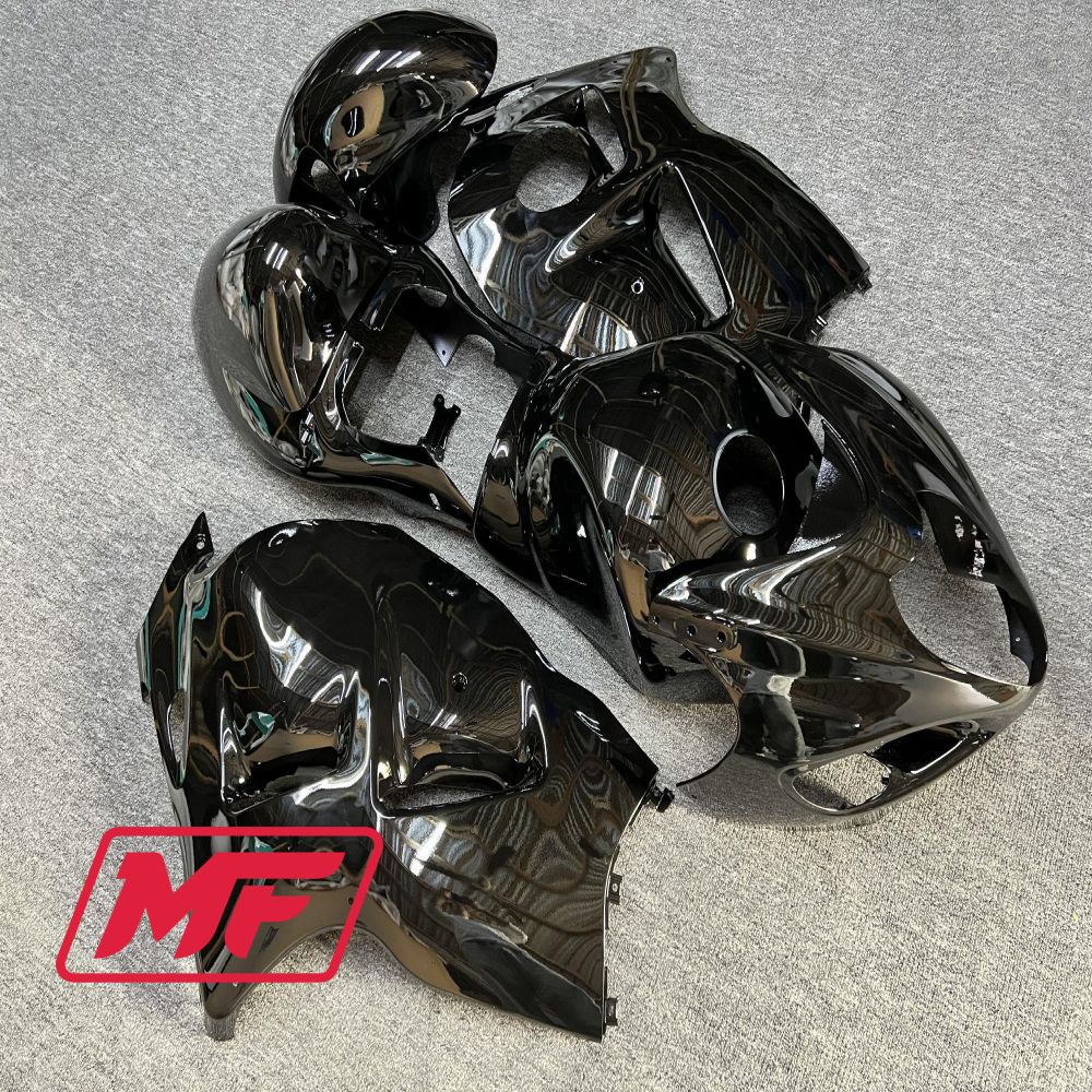 Monster Fairings Full Kit Suzuki GSXR1000 17-22 Gloss Black + Windshield + Gas Tank Cover