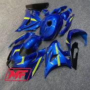 Monster Fairings Full Kit Suzuki GSXR1000 17-22 Stock Blue + Windshield + Gas Tank Cover