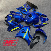 Monster Fairings Full Kit Suzuki GSXR1000 17-22 Stock Blue + Windshield + Gas Tank Cover