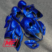 Monster Fairings Full Kit Suzuki GSXR1300 08-20 Electric Blue + Windshield + Gas Tank Cover