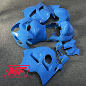 Monster Fairings Full Kit Suzuki GSXR1300 97-07 Sky Blue + Windshield + Gas Tank Cover