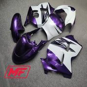 Monster Fairings Full Kit Suzuki GSXR1300 97-07 Purple / White OEM + Windshield + Gas Tank Cover