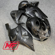 Monster Fairings Full Kit Suzuki GSXR600-750 01-03 Carbon Fiber Style + Windshield + Gas Tank Cover