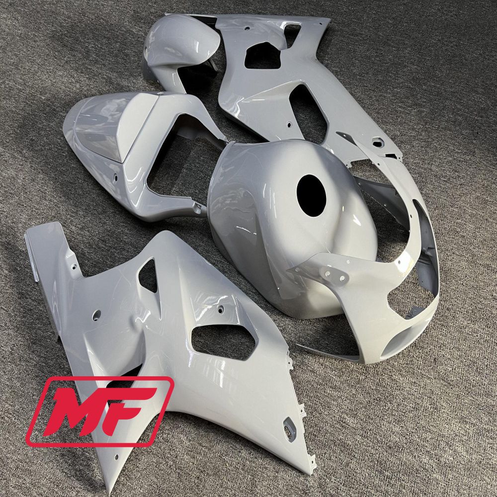 Monster Fairings Full Kit Suzuki GSXR600-750 01-03 Nardo Grey + Windshield + Gas Tank Cover