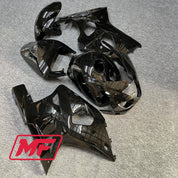 Monster Fairings Full Kit Suzuki GSXR600-750 04-05 Gloss Black + Windshield + Gas Tank Cover