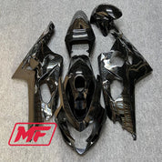 Monster Fairings Full Kit Suzuki GSXR600-750 04-05 Gloss Black + Windshield + Gas Tank Cover
