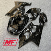 Monster Fairings Full Kit Suzuki GSXR600-750 04-05 Gloss Black + Windshield + Gas Tank Cover