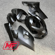 Monster Fairings Full Kit Suzuki GSXR600-750 04-05 Matte Black + Windshield + Gas Tank Cover
