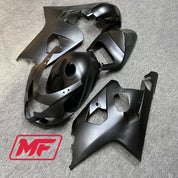 Monster Fairings Full Kit Suzuki GSXR600-750 04-05 Matte Black + Windshield + Gas Tank Cover