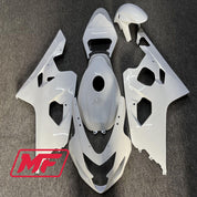 Monster Fairings Full Kit Suzuki GSXR600-750 04-05 Gloss White + Windshield + Gas Tank Cover