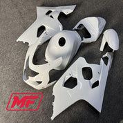 Monster Fairings Full Kit Suzuki GSXR600-750 04-05 Gloss White + Windshield + Gas Tank Cover