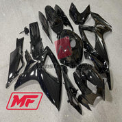 Monster Fairings Full Kit Suzuki GSXR600-750 06-07 Gloss Black + Windshield + Gas Tank Cover