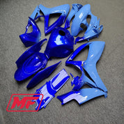 Monster Fairings Full Kit Suzuki GSXR600-750 06-07 Gloss Blue Gradient + Windshield + Gas Tank Cover