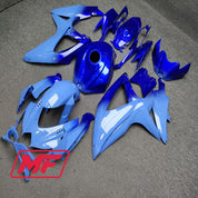 Monster Fairings Full Kit Suzuki GSXR600-750 08-10 Gloss Blue Gradient + Windshield + Gas Tank Cover