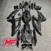 Monster Fairings Full Kit Suzuki GSXR600-750 08-10 Forged Carbon Fiber Style + Windshield + Gas Tank Cover