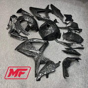 Monster Fairings Full Kit Suzuki GSXR600-750 08-10 Forged Carbon Fiber Style + Windshield + Gas Tank Cover