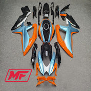 Monster Fairings Full Kit Suzuki GSXR600-750 08-10 Gulf + Windshield + Gas Tank Cover