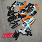 Monster Fairings Full Kit Suzuki GSXR600-750 08-10 Gulf + Windshield + Gas Tank Cover