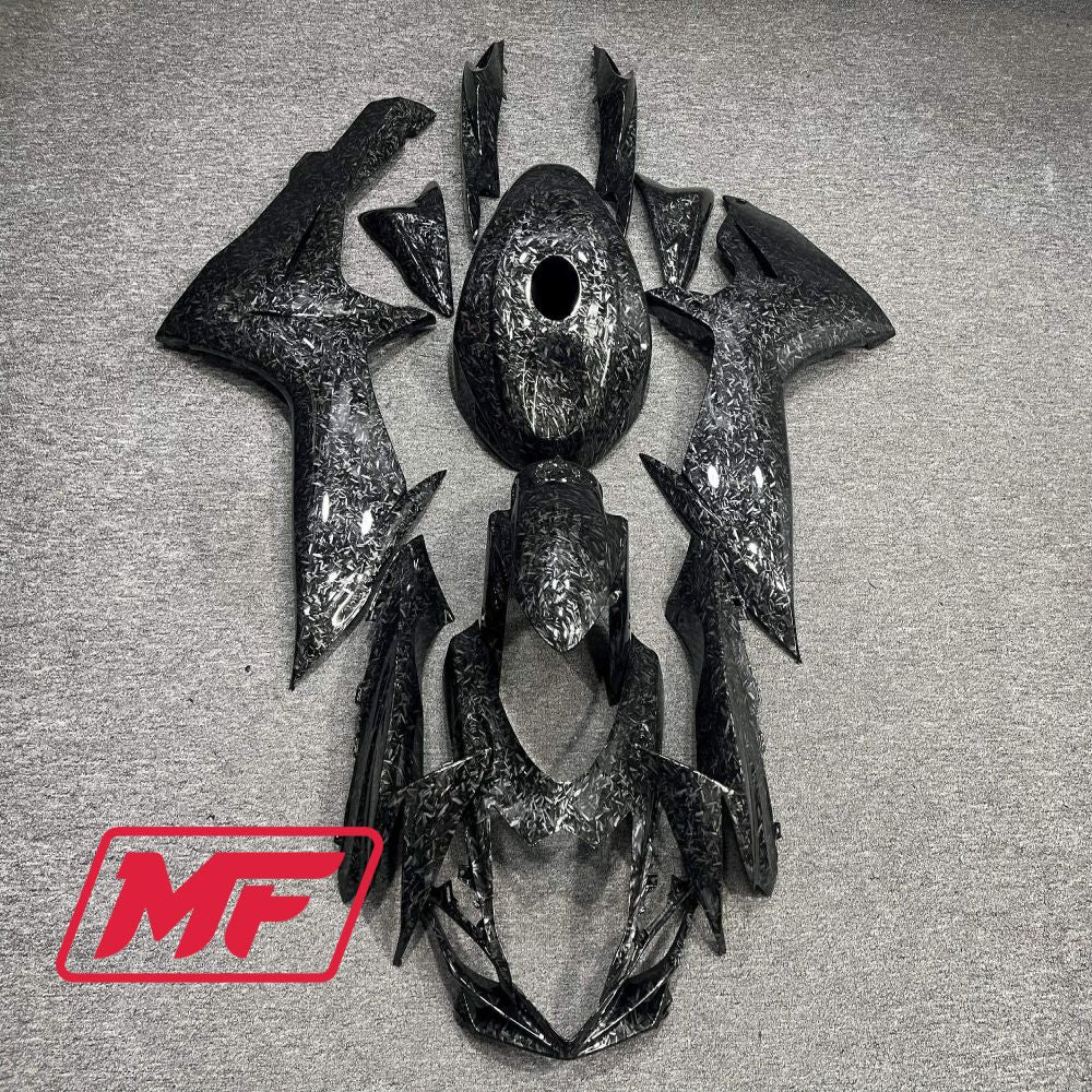 Monster Fairings Full Kit Suzuki GSXR600-750 11-22 Forged Carbon Fiber Style + Windshield + Gas Tank Cover