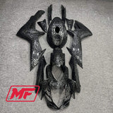 Monster Fairings Full Kit Suzuki GSXR600-750 11-22 Forged Carbon Fiber Style + Windshield + Gas Tank Cover