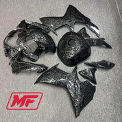 Monster Fairings Full Kit Suzuki GSXR600-750 11-22 Forged Carbon Fiber Style + Windshield + Gas Tank Cover