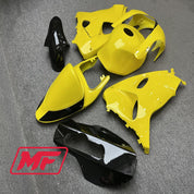 Monster Fairings Full Kit Suzuki TL1000R 98-03 Gloss Yellow & Black + Windshield + Gas Tank Cover