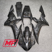 Monster Fairings Full Kit Yamaha R1 02-03 Forged Carbon Fiber Style + Windshield + Gas Tank Cover