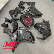 Monster Fairings Full Kit Yamaha R1 07-08 Forged Carbon Fiber Style + Windshield + Gas Tank Cover