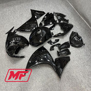 Monster Fairings Full Kit Yamaha R1 09-11 Gloss Black + Windshield + Gas Tank Cover