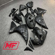 Monster Fairings Full Kit Yamaha R1 09-11 Forged Carbon Fiber Style + Windshield + Gas Tank Cover