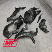 Monster Fairings Full Kit Yamaha R1 15-19 Forged Carbon Fiber Style + Windshield + Gas Tank Cover