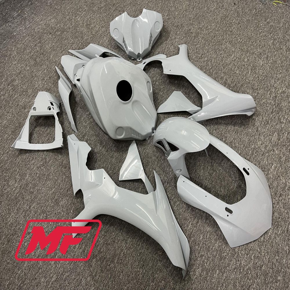 Monster Fairings Full Kit Yamaha R1 15-19 Nardo Grey + Windshield + Gas Tank Cover