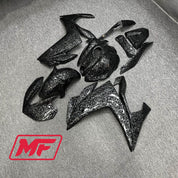 Monster Fairings Full Kit Yamaha R3 14-18 Forged Carbon Fiber Style + Windshield + Gas Tank Cover