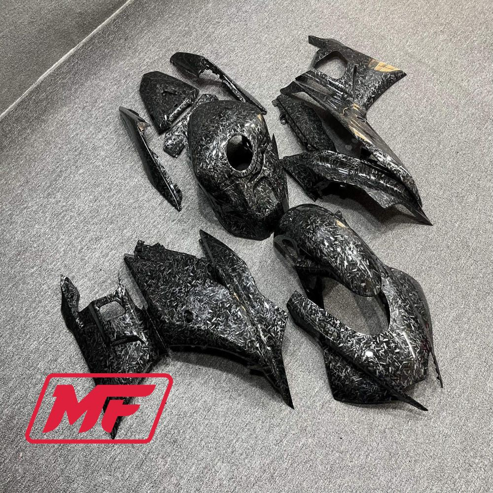Monster Fairings Full Kit Yamaha R3 19-22 Forged Carbon Fiber Style + Windshield + Gas Tank Cover
