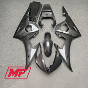 Monster Fairings Full Kit Yamaha YZF R6 03-04 Carbon Fiber Style + Windshield + Gas Tank Cover