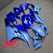 Monster Fairings Full Kit Yamaha YZF R6 06-07 Gloss Blue Gradient + Windshield + Gas Tank Cover