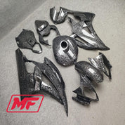 Monster Fairings Full Kit Yamaha YZF R6 06-07 Forged Carbon Fiber Style + Windshield + Gas Tank Cover