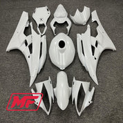 Monster Fairings Full Kit Yamaha R6 06-07 Pearl White + Windshield + Gas Tank Cover